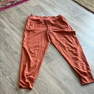 Rust Orange Jogger Pants